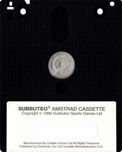 Subbuteo: The Computer Game cart