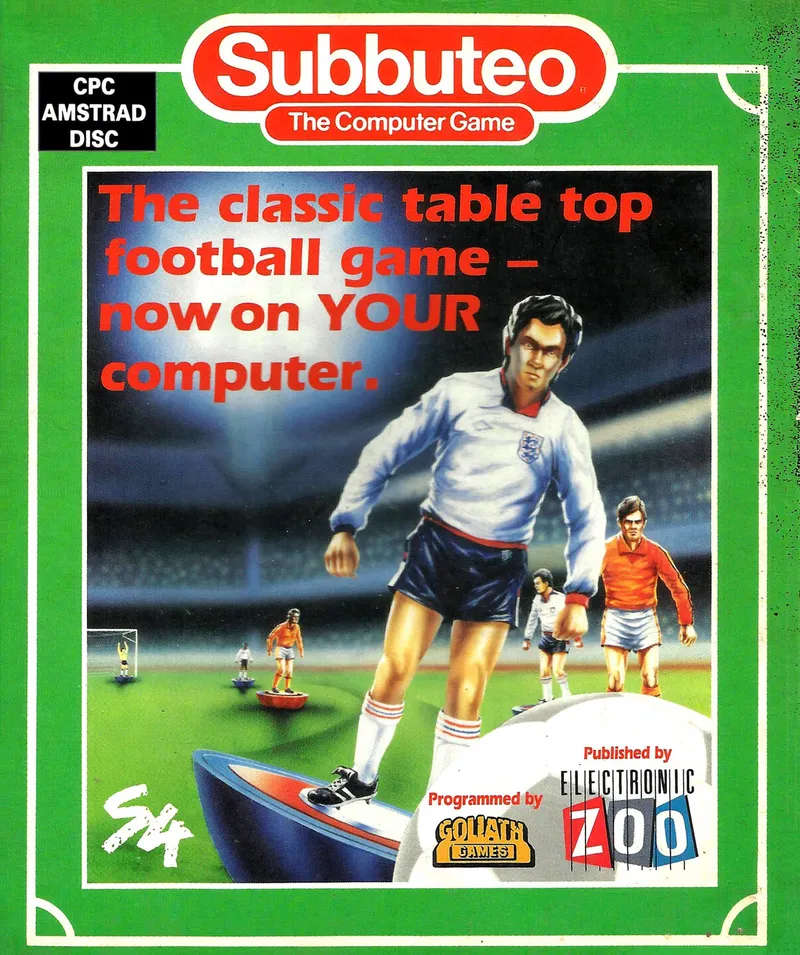 Subbuteo: The Computer Game box art