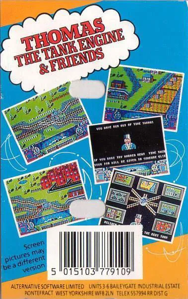 Thomas the Tank Engine & Friends box back