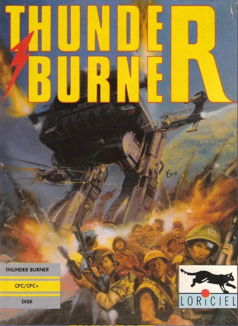 Thunder Burner box art