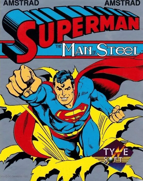 Superman: The Man of Steel box art