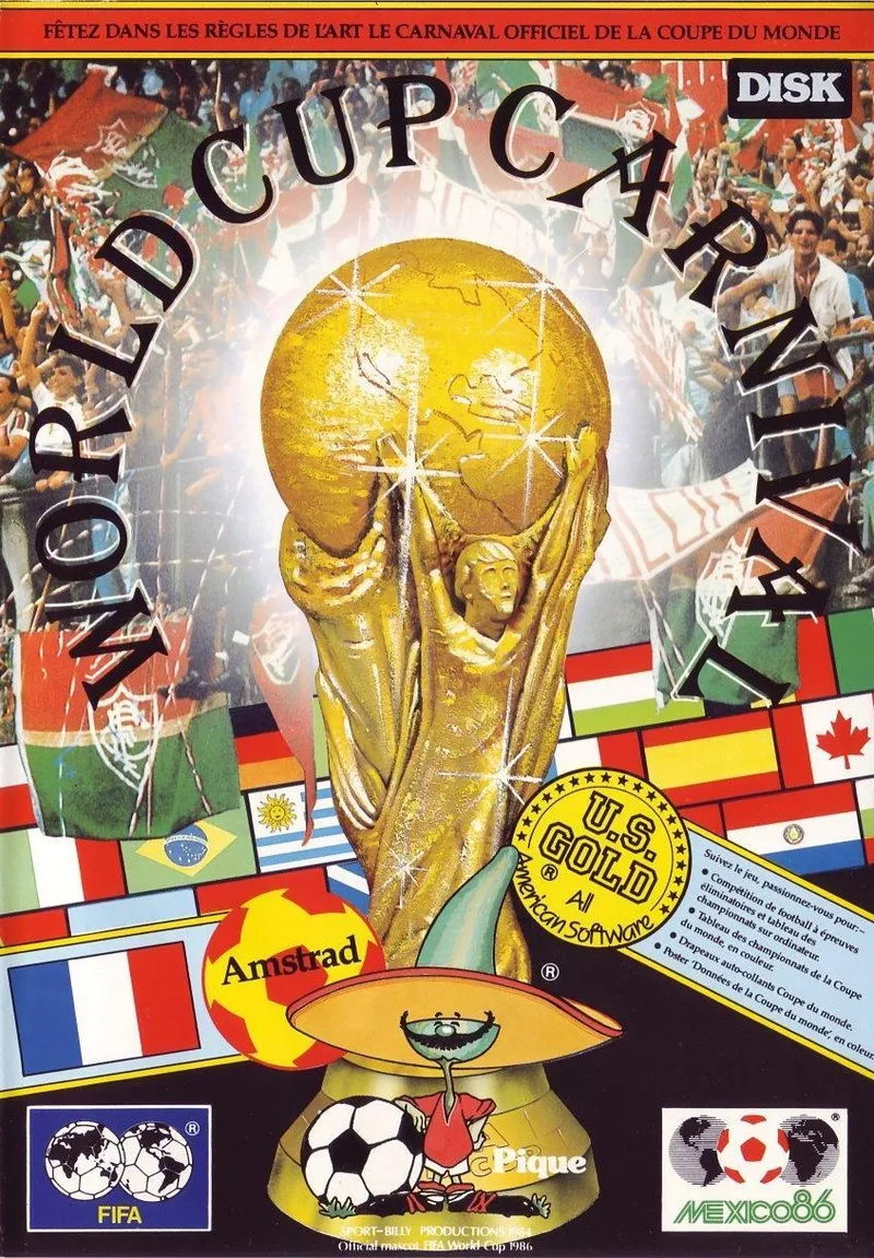 World Cup Carnival Mexico 86 box art