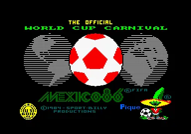 World Cup Carnival Mexico 86 screenshot