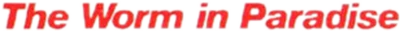 The Worm in Paradise logo