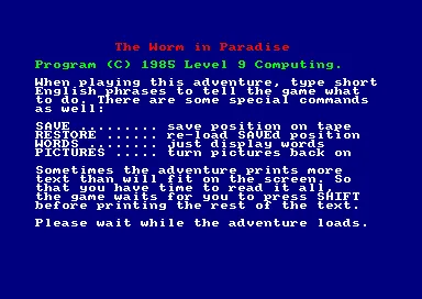 The Worm in Paradise screenshot