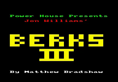 Berks III screenshot