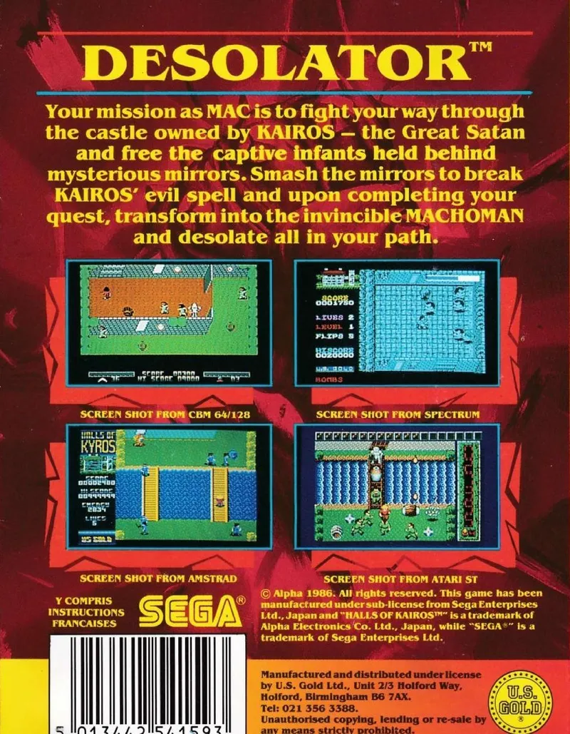 Desolator box back