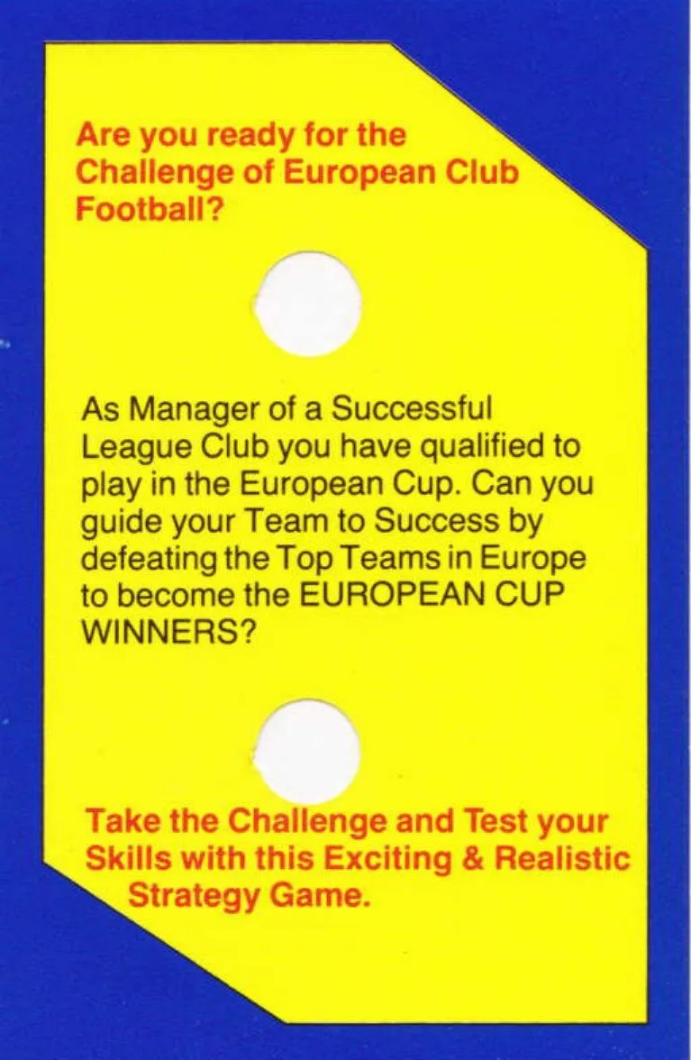 European II box back