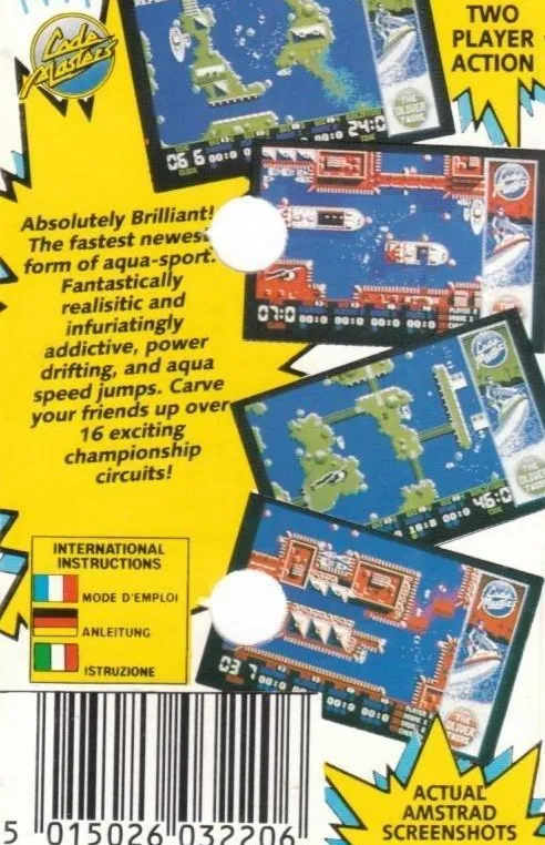 Championship Jet Ski Simulator box back