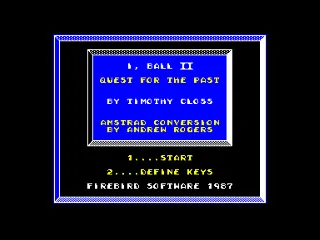 I, Ball II: Quest for the Past screenshot
