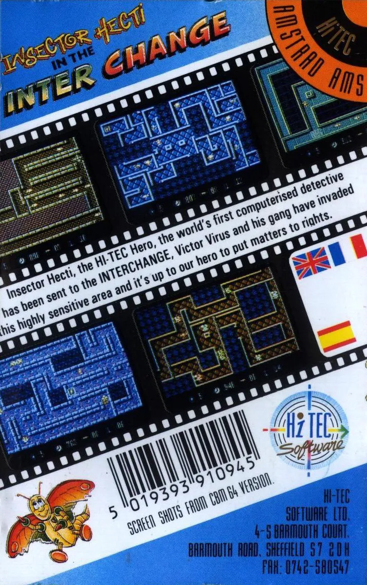 Insector Hecti In the Inter Change box back