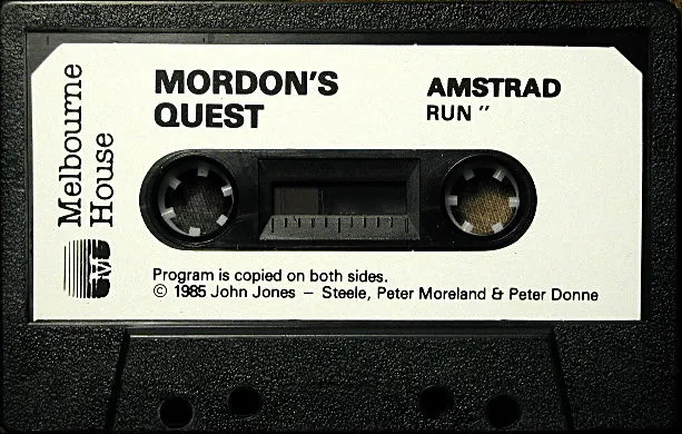 Mordon's Quest cart