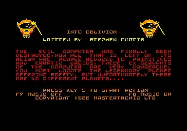 Into Oblivion screenshot