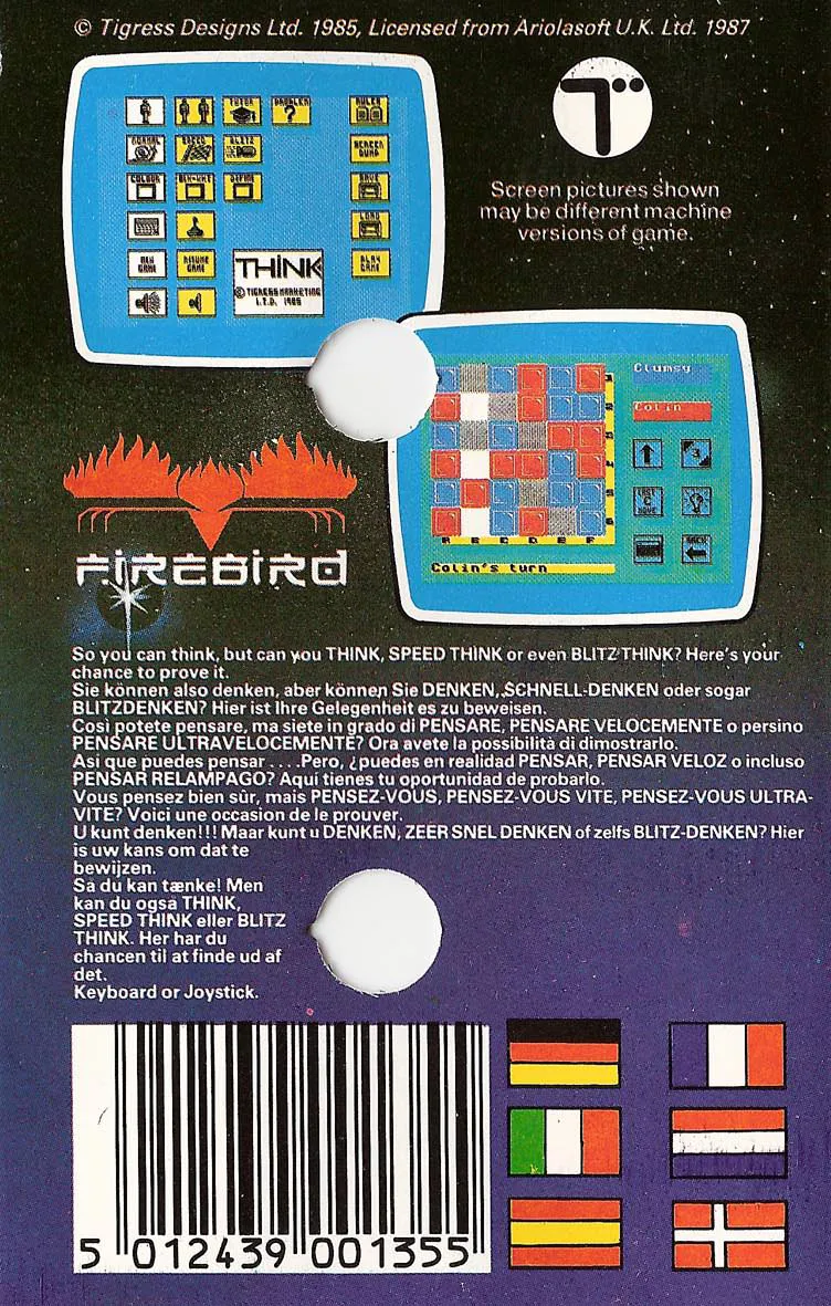 Think! box back