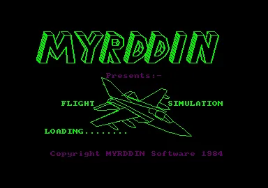 Myrddin Flight Simulation screenshot