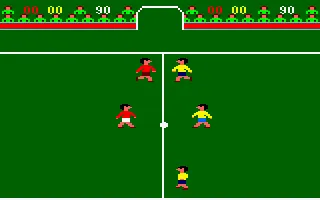 Backdrop artwork for World Cup (Artic Computing)