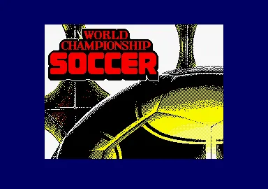 World Championship Soccer screenshot