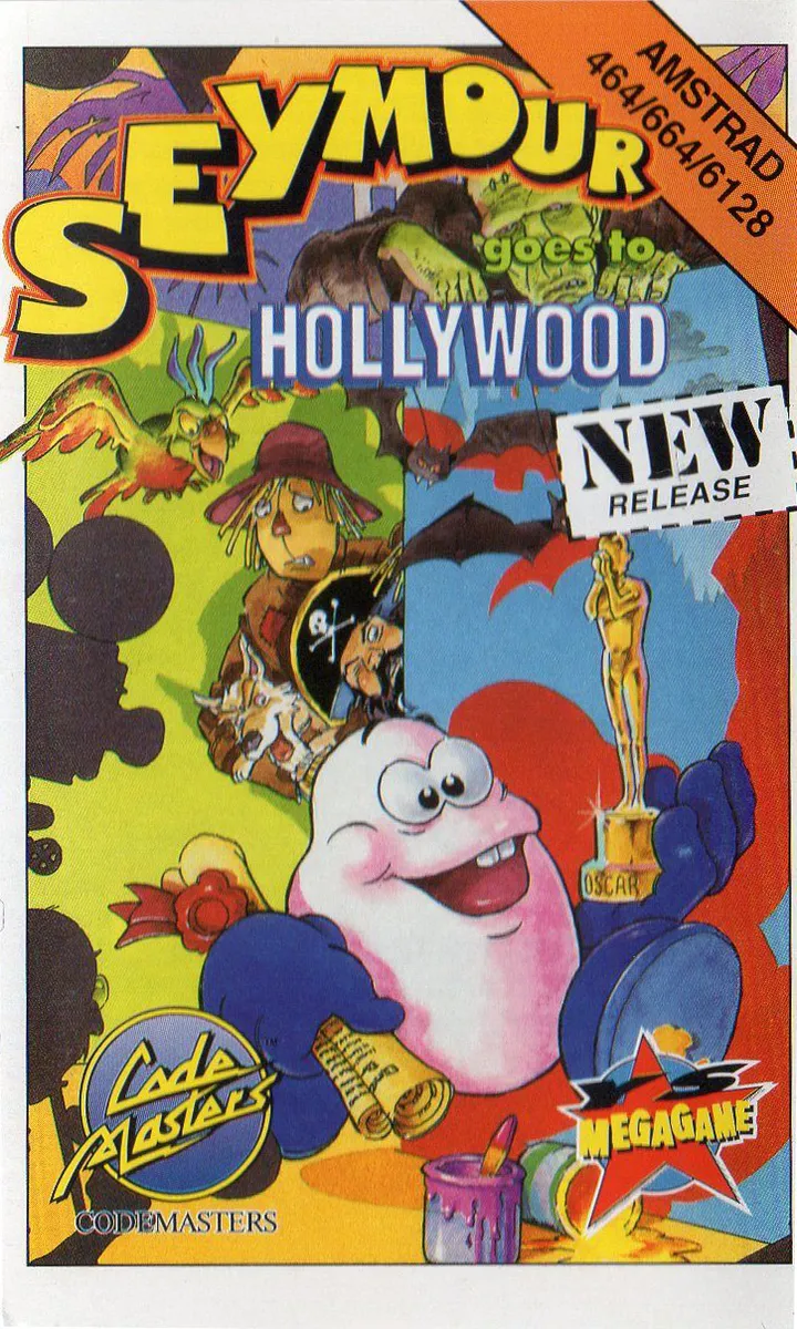 Seymour at the Movies box art