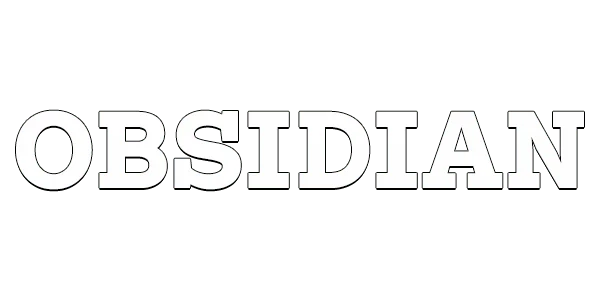 Obsidian logo