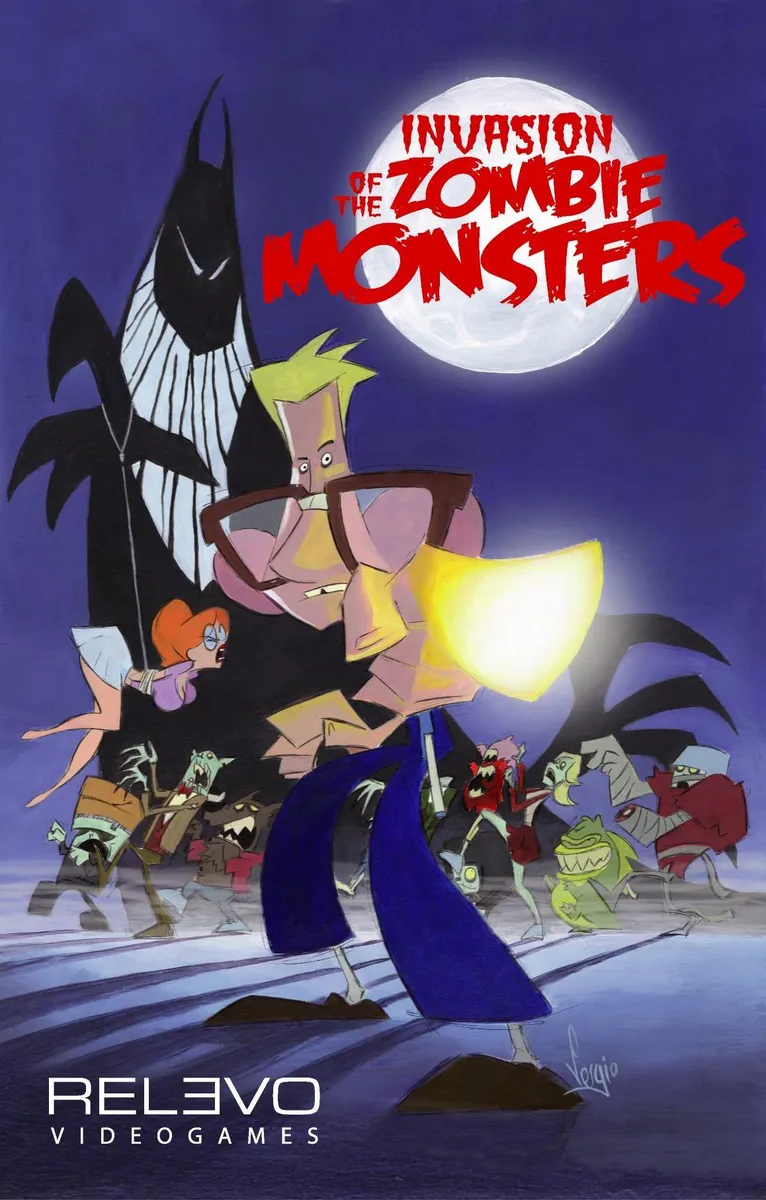 Invasion of the Zombie Monsters box art