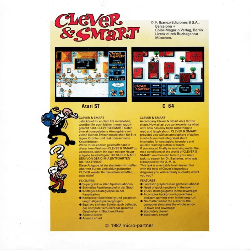 Clever & Smart box back