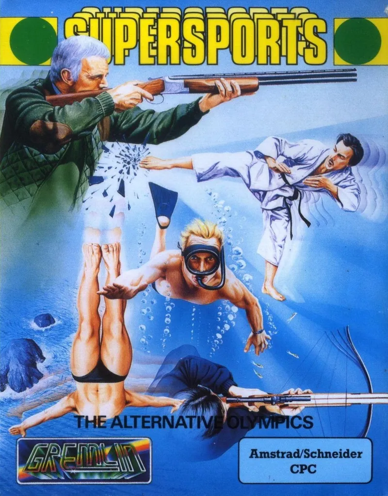 Super Sports: The Olympic Challenge box art