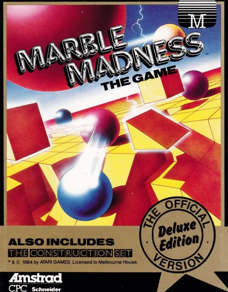 Marble Madness Deluxe Edition box art