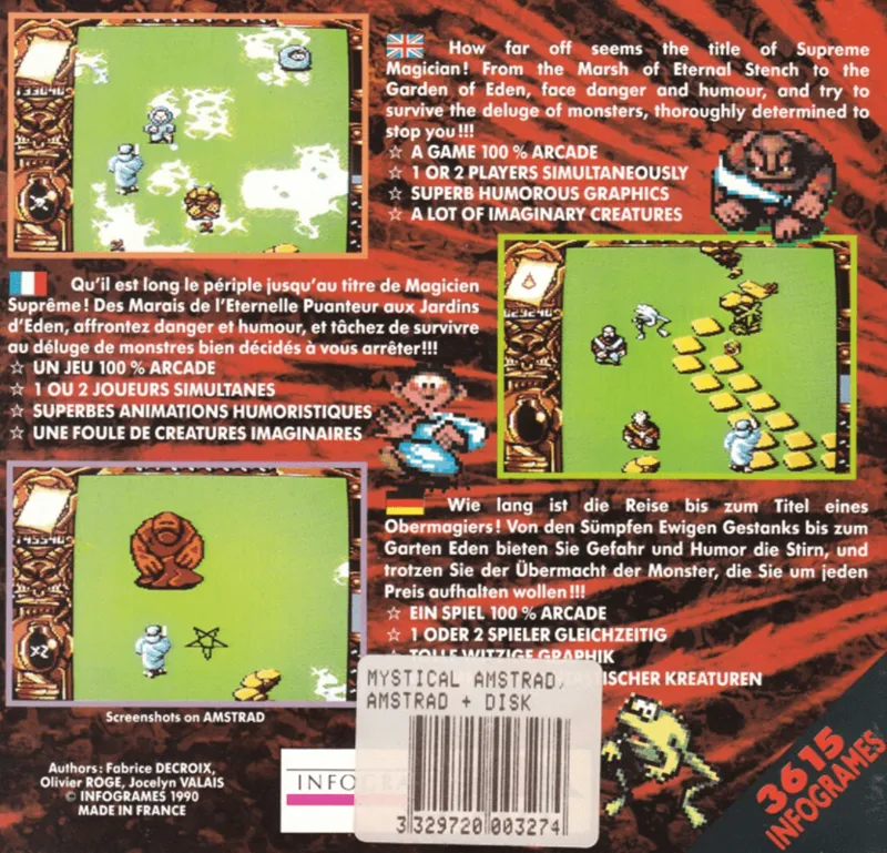 Mystical box back