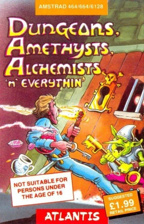Dungeons, Amethysts, Alchemists box art
