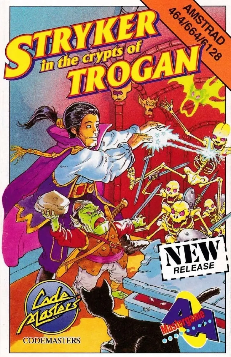 Stryker in the Crypts of Trogan box art