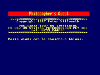 Philosopher's Quest screenshot
