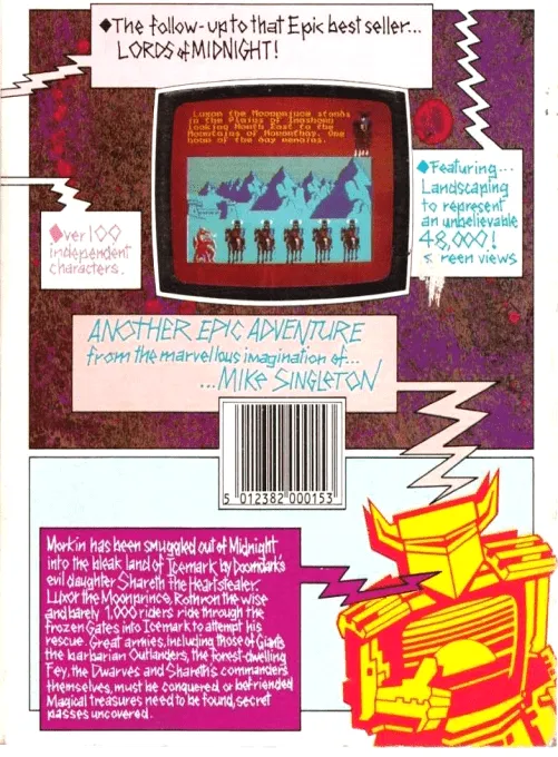 Doomsdark's Revenge box back
