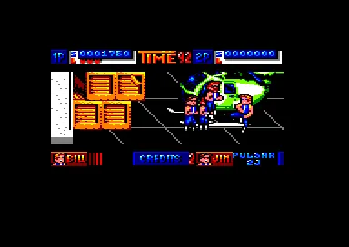 Backdrop artwork for Double Dragon II: The Revenge (Dro Soft)