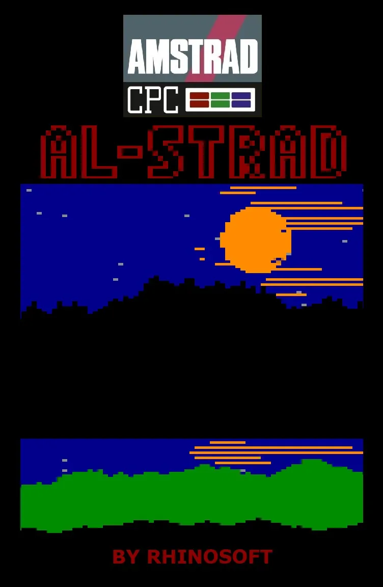 Al-Strad cover art for Amstrad CPC