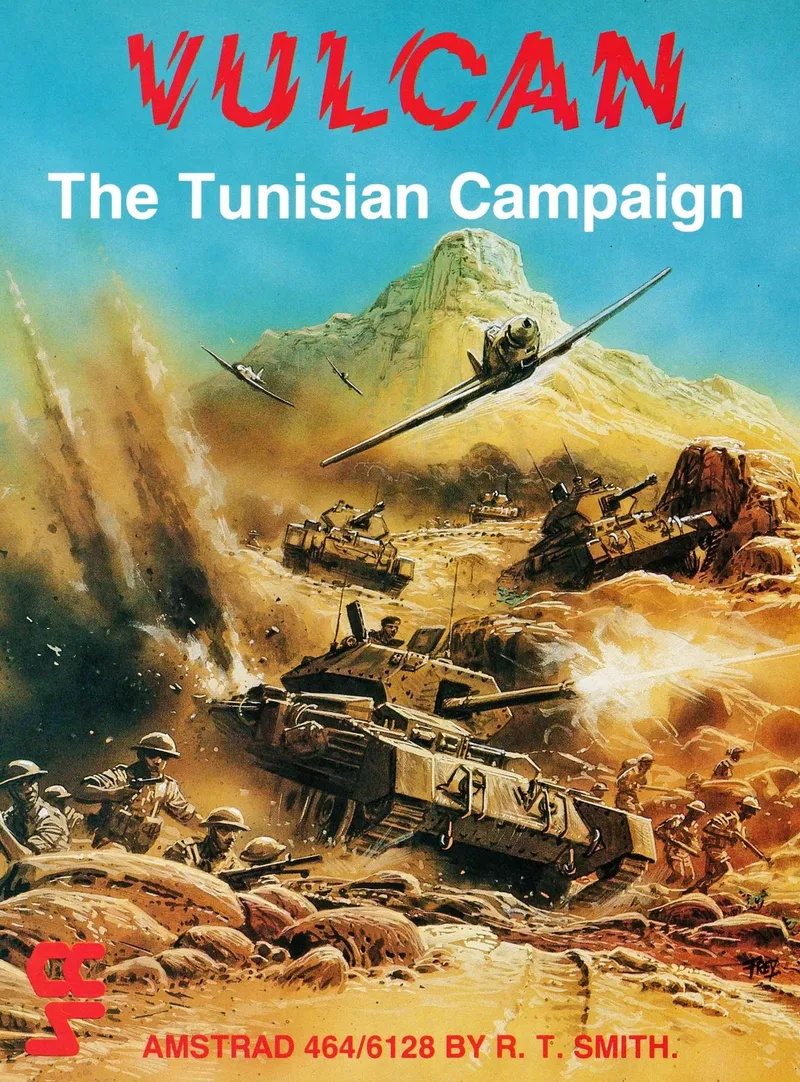 Vulcan: The Tunisian Campaign box art