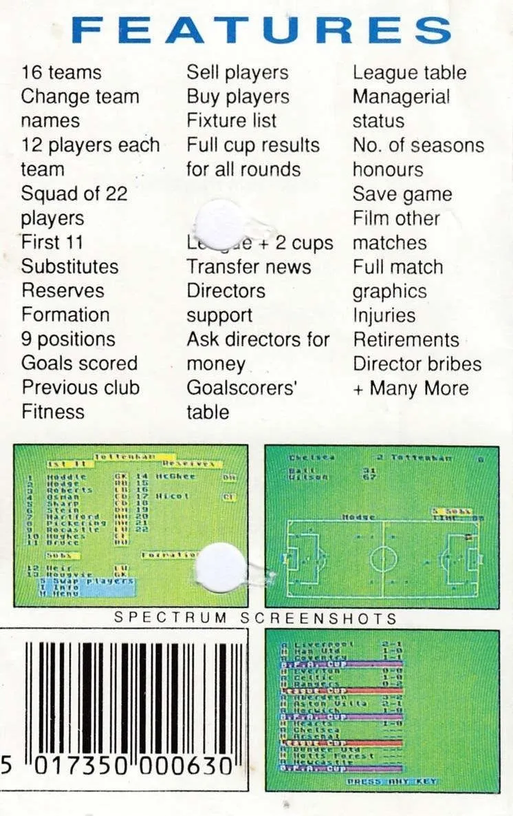 British Super League box back