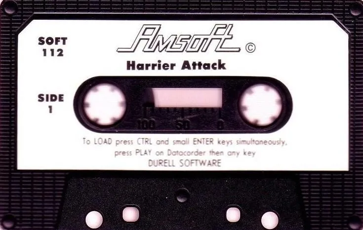 Harrier Attack! cart