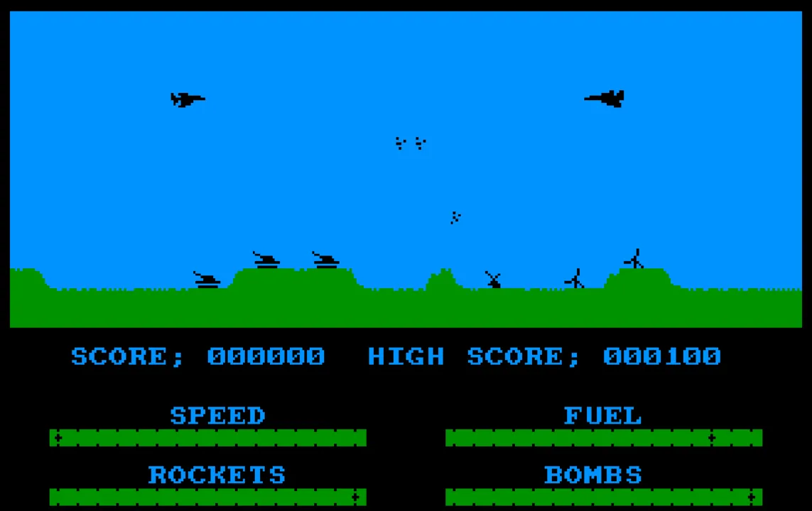 Harrier Attack! screenshot