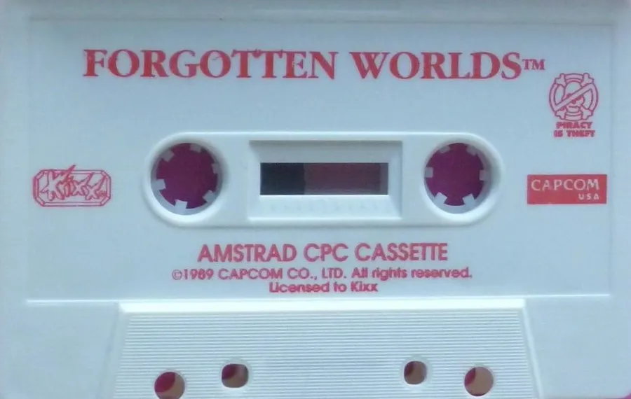 Forgotten Worlds cart