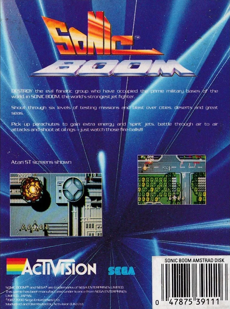 Sonic Boom box back