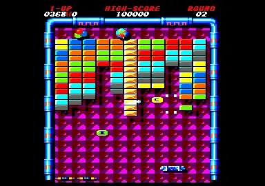Backdrop artwork for Arkanoid II: Revenge of Doh