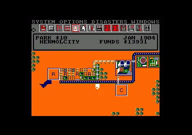Backdrop artwork for Sim City