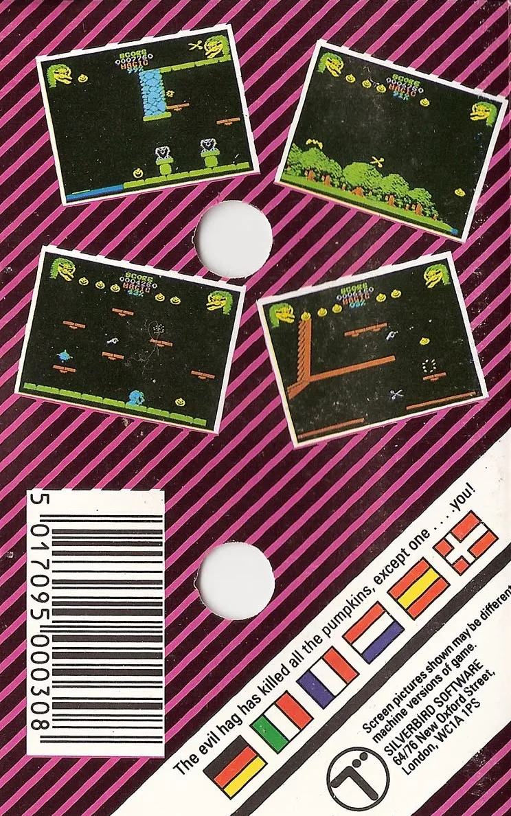 Cauldron II: The Pumpkin Strikes Back box back