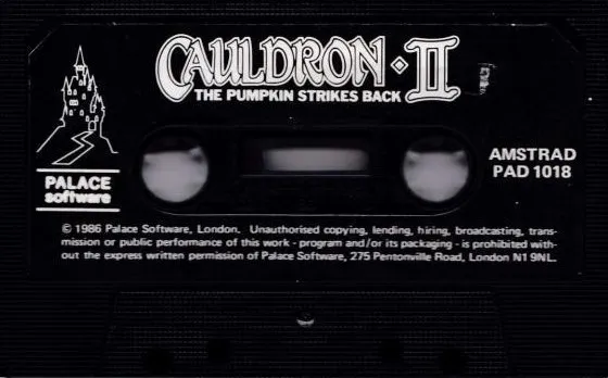 Cauldron II: The Pumpkin Strikes Back cart