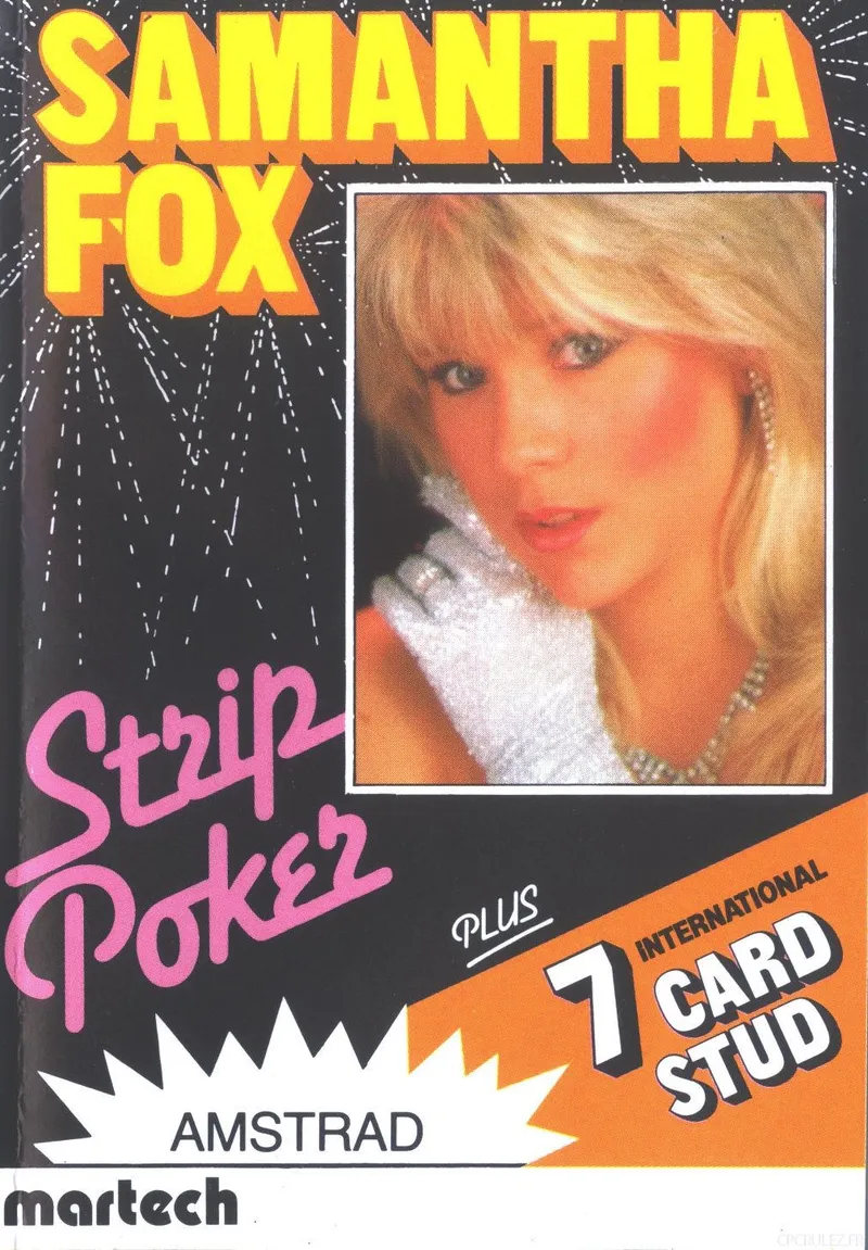 7 Card Stud cover art for Amstrad CPC