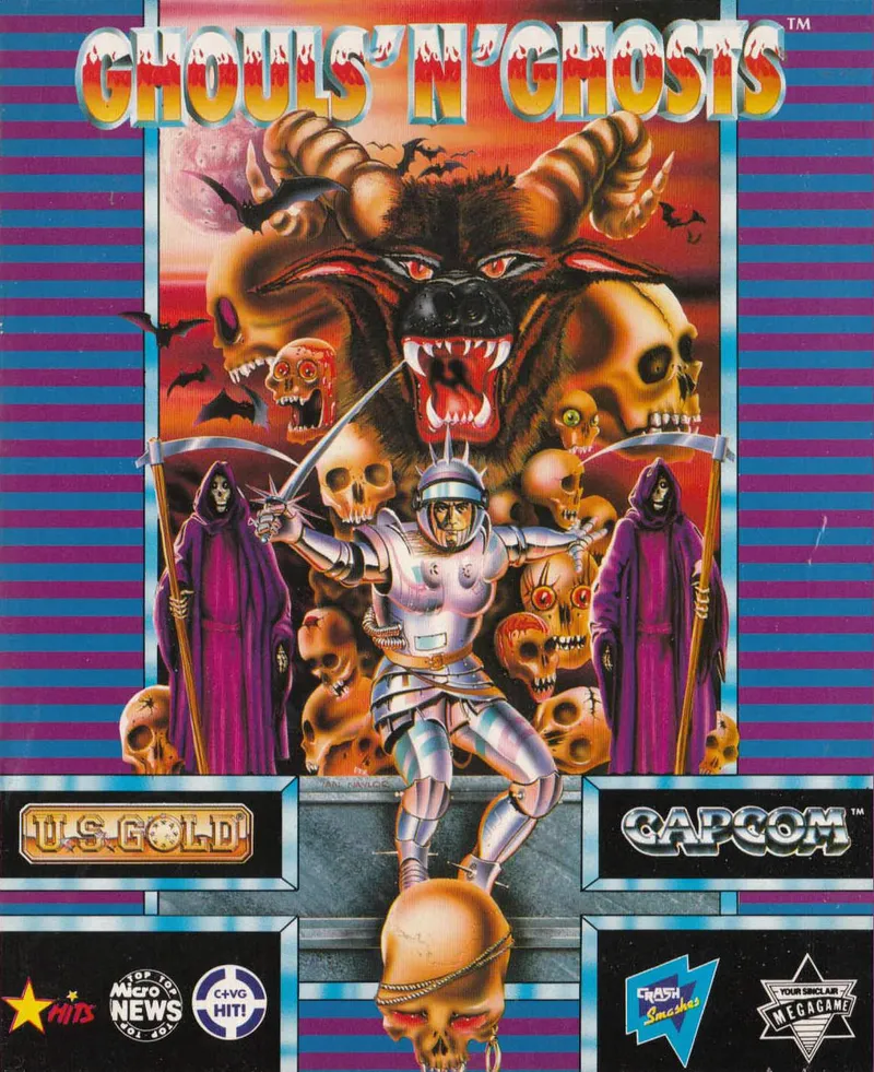Ghouls 'n' Ghosts box art