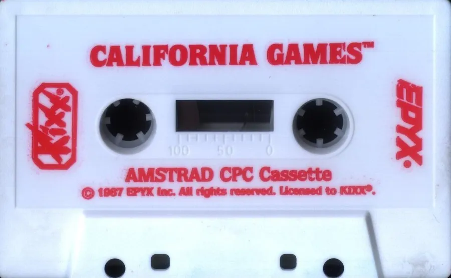 California Games cart
