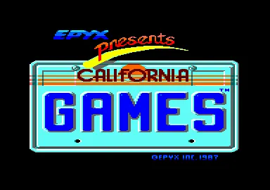 California Games screenshot