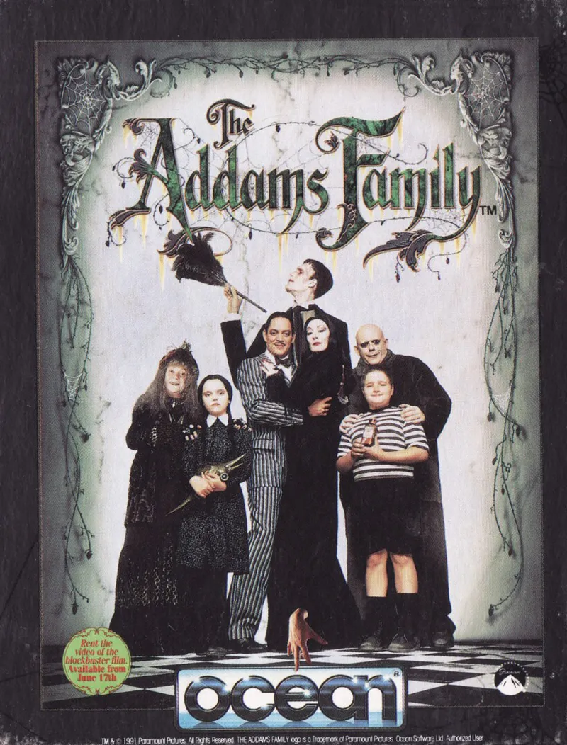 The Addams Family box art