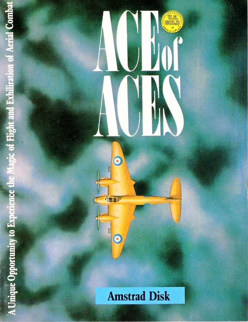 Ace of Aces cover art for Amstrad CPC